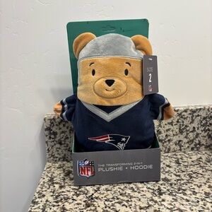 NFL Plushie Hoodie Bear - Blue and Gray